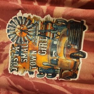 One of a KIND! Glittery!!! Custom shirt.